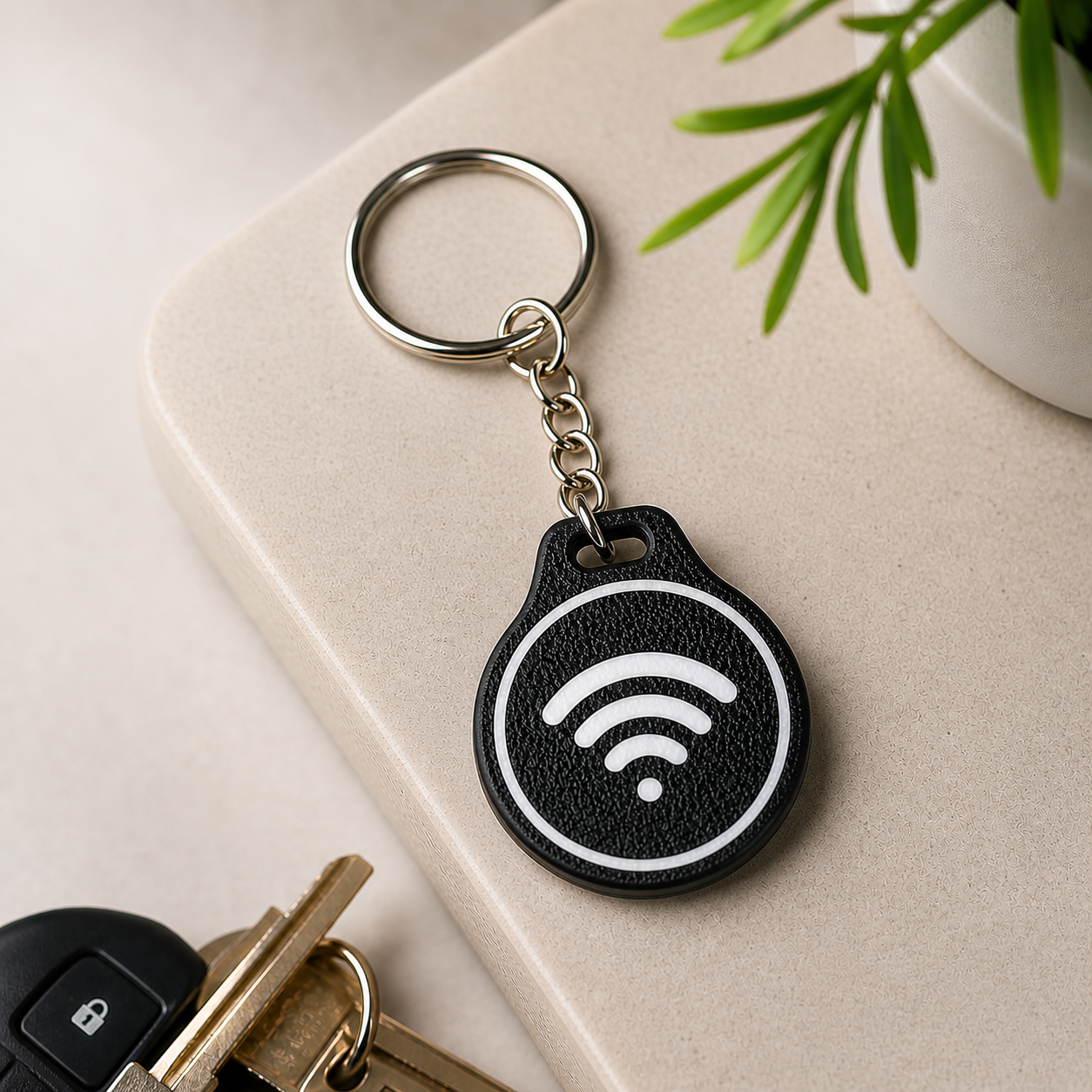 WiFiPorter NFC Akıllı Anahtarlık – Temassız WiFi Paylaşım ve Kişiselleştirilebilir Sayfa Sistemi